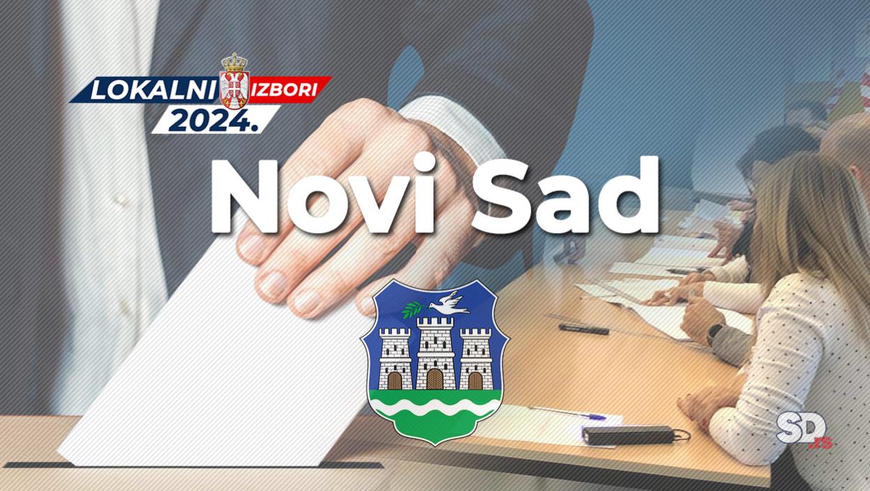 Rezultati lokalnih izbora za Grad Novi Sad 2024. godine Srbija danas